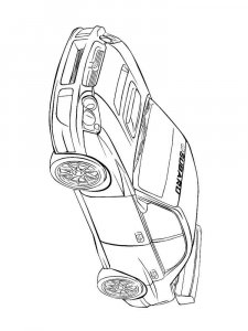 Subaru coloring page 6 - Free printable