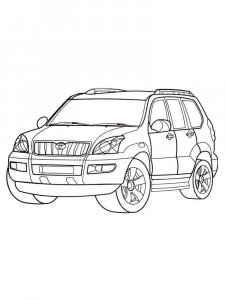 Toyota coloring page 31 - Free printable