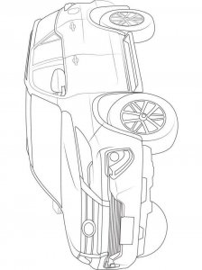 Toyota coloring page 49 - Free printable