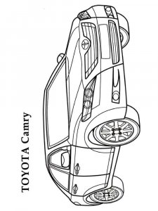 Toyota coloring page 10 - Free printable