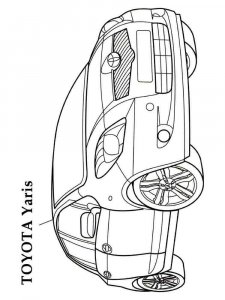 Toyota coloring page 11 - Free printable