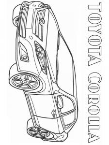 Toyota coloring page 14 - Free printable