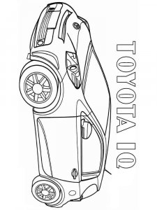 Toyota coloring page 16 - Free printable