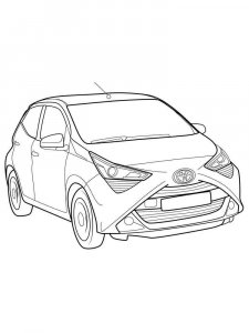 Toyota coloring page 30 - Free printable