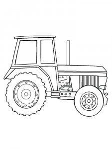 Tractor coloring page 33 - Free printable
