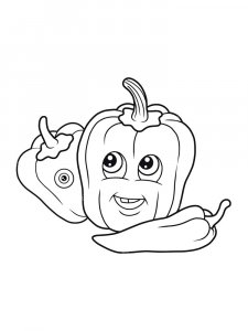 Pepper coloring page 19 - Free printable