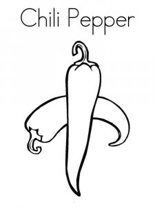 Pepper coloring page 2 - Free printable