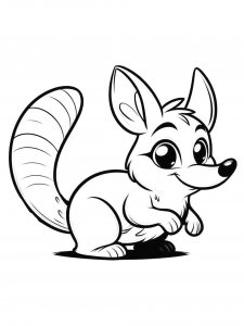 Bandicoot coloring page - picture 13