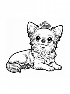 Chihuahua coloring page - picture 27
