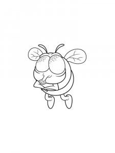 Fly coloring page - picture 27