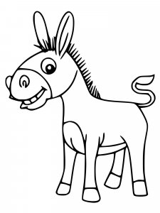 Mule coloring page - picture 3