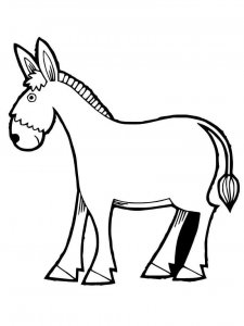 Mule coloring page - picture 5