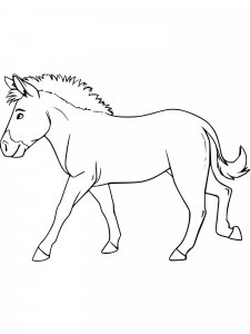Mule coloring page - picture 8