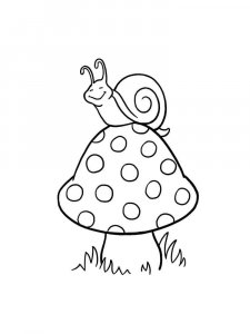 Snail coloring page - picture 34