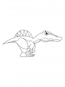 Spinosaurus coloring page - picture 15