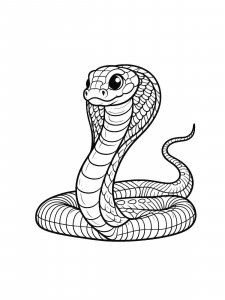 Cobra coloring page - picture 45