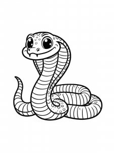 Cobra coloring page - picture 46