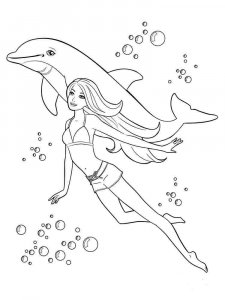 dolphin coloring page - picture 13