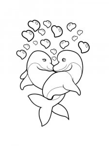 dolphin coloring page - picture 25