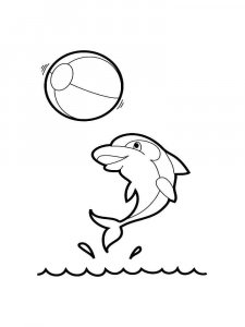 dolphin coloring page - picture 26