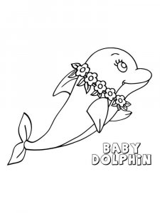 dolphin coloring page - picture 27