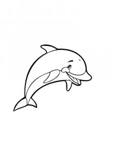 dolphin coloring page - picture 42