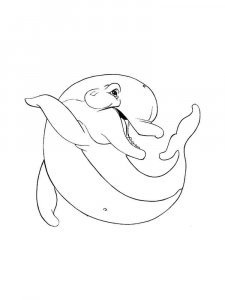 dolphin coloring page - picture 44