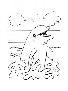 dolphin coloring page - picture 46