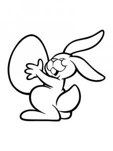 hares coloring page - picture 27