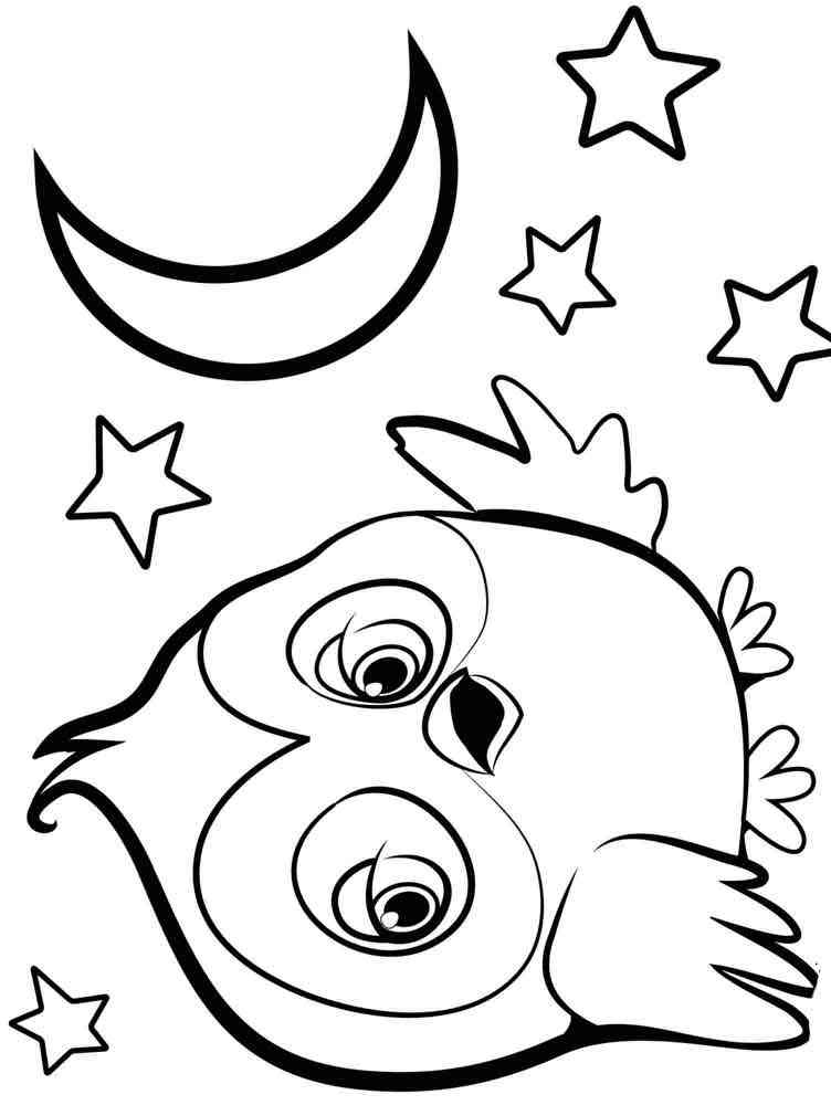Owl coloring pages. Download and print owl coloring pages
