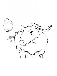 ram coloring page - picture 31