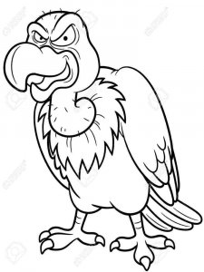 Condors coloring page - picture 1