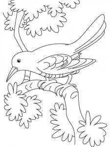 Crow coloring page - picture 26