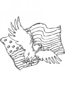 Eagle coloring page - picture 22