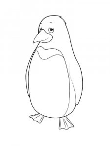Penguin coloring page 27 - Free printable