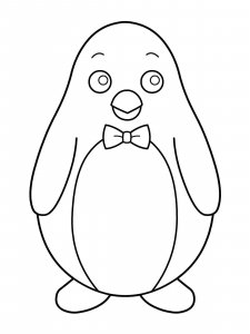 Penguin coloring page 35 - Free printable