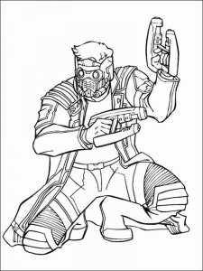 Guardians of the Galaxy coloring page 43 - Free printable