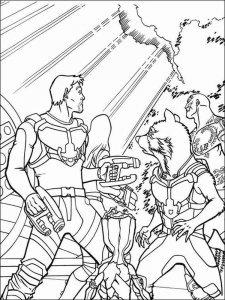 Guardians of the Galaxy coloring page 62 - Free printable