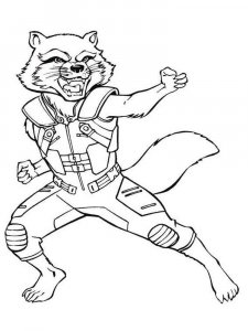 Guardians of the Galaxy coloring page 44 - Free printable