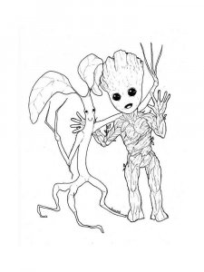 Guardians of the Galaxy coloring page 73 - Free printable