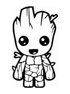 Guardians of the Galaxy coloring page 22 - Free printable
