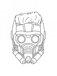 Guardians of the Galaxy coloring page 29 - Free printable