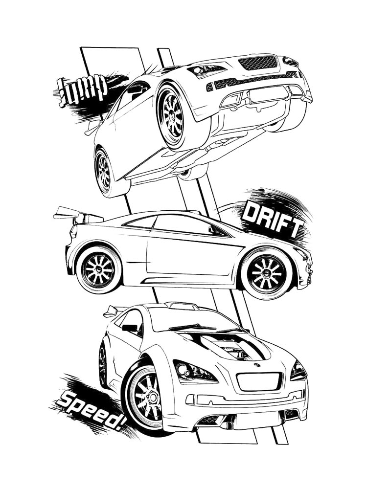 Hot Wheels Car Coloring Page Wheels Coloring Printable Waldo Harvey
