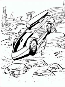 Hot Wheels coloring page 20 - Free printable