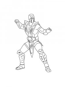 Mortal Kombat coloring page 17 - Free printable