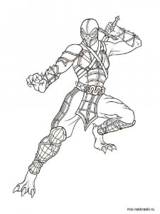 Mortal Kombat coloring page 10 - Free printable
