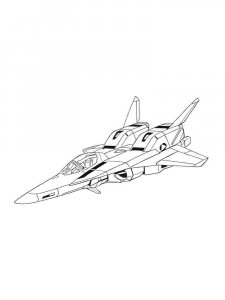 Starship coloring page 2 - Free printable