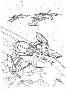 Starship coloring page 6 - Free printable