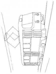 Tram coloring page 13 - Free printable