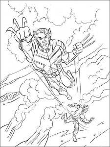 X-men coloring page 14 - Free printable